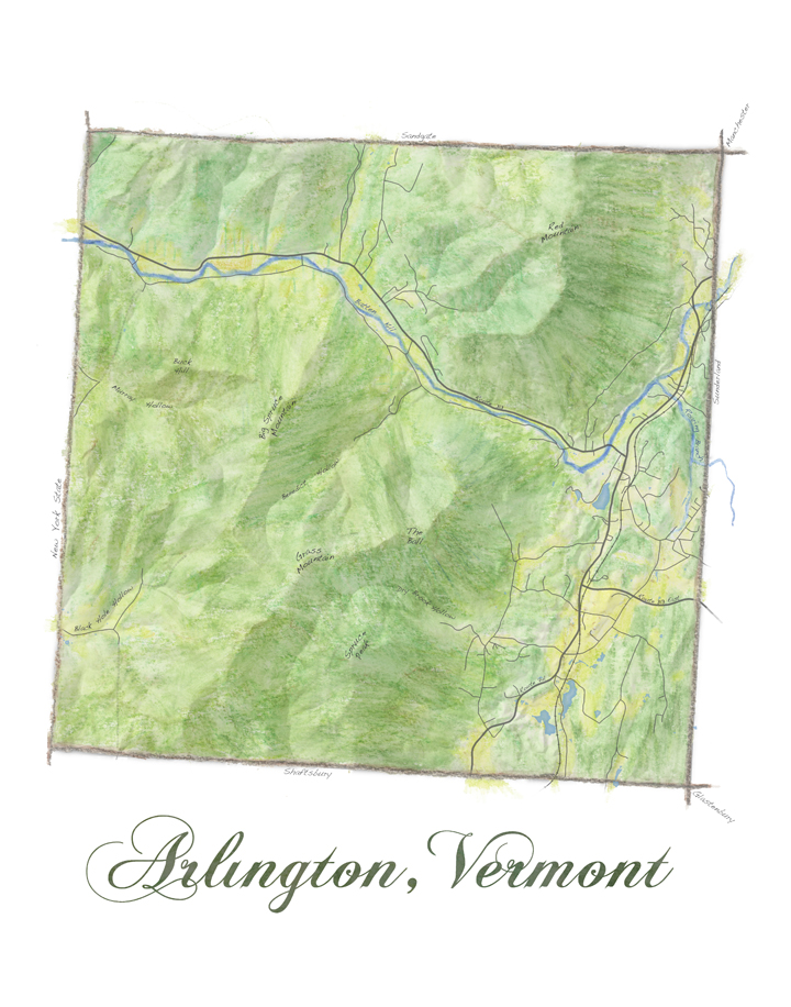 Digital Watercolor Example